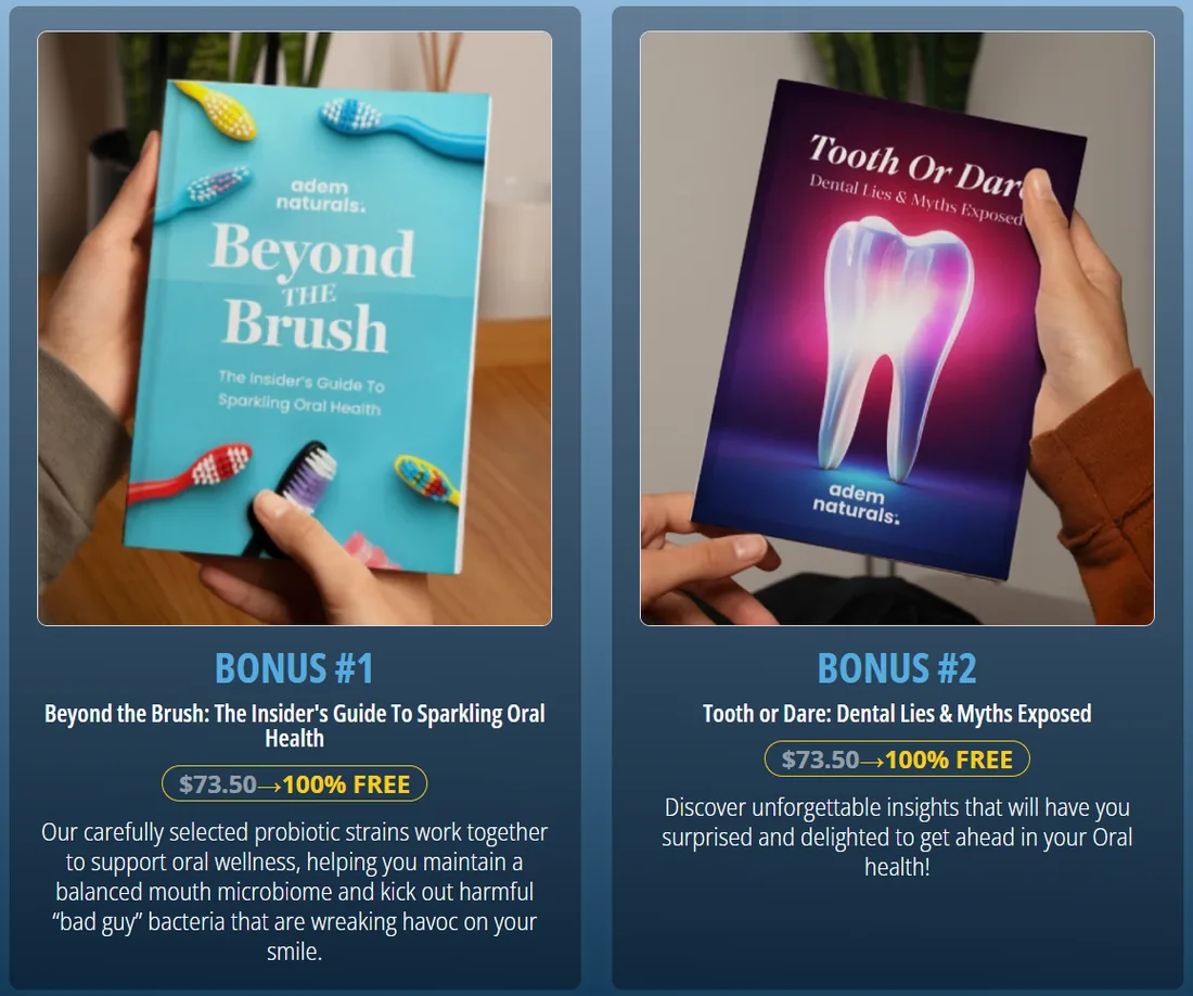 Two free ProvaDent digital bonuses included with qualifying packages
